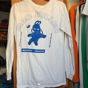 authentic mac miller long sleeve shirt